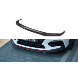 Maxton Lame Du Pare-Chocs Avant V.2 Hyundai I30 N Mk3 Hatchback / Fastback Gloss Black, HY-I30-3-N-FD2G Tuning.fr