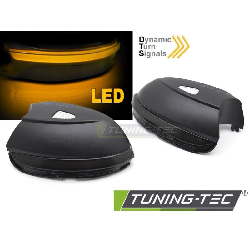 SIDE DIRECTION IN THE MIRROR SMOKE LED SEQ fits VW PASSAT B7 CC /JETTA /BEETLE / SCIROCCO, Nouveaux produits tuning-tec