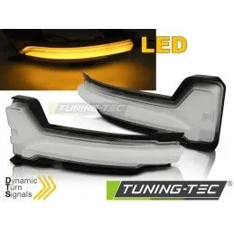 SIDE DIRECTION IN THE MIRROR WHITE LED SEQ fits FORD FOCUS MK4 18-25, Nouveaux produits tuning-tec