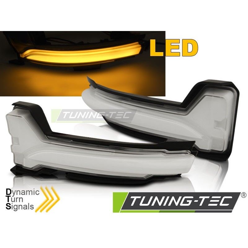 SIDE DIRECTION IN THE MIRROR WHITE LED SEQ fits FORD FOCUS MK4 18-25, Nouveaux produits tuning-tec