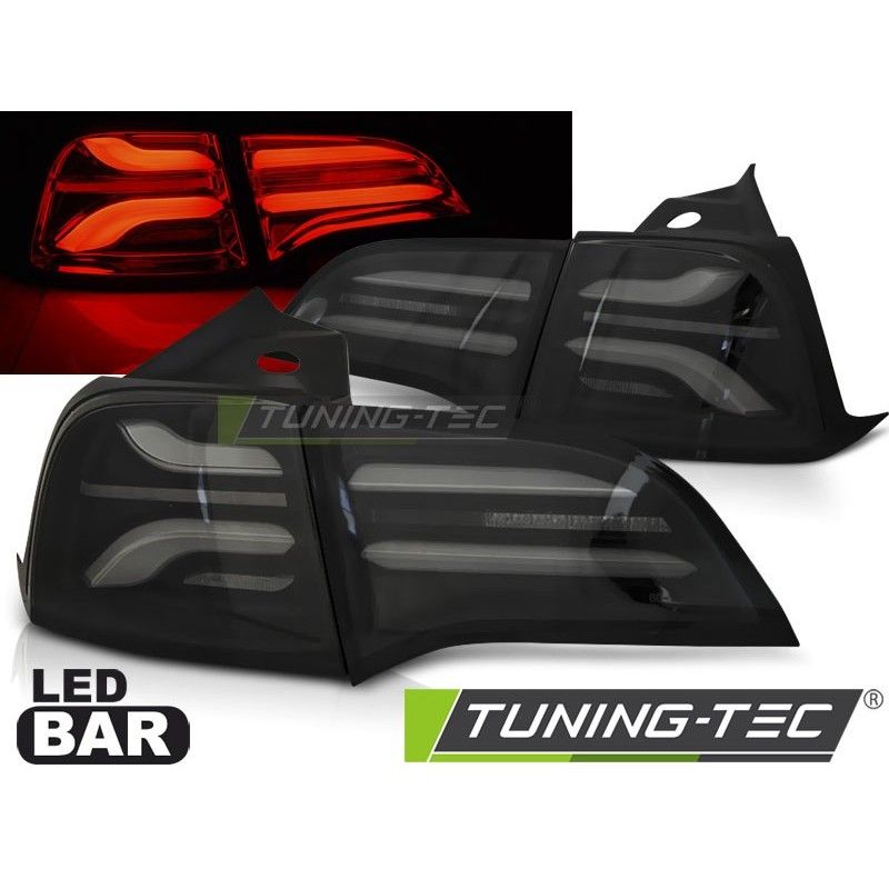 LED BAR TAIL LIGHTS SMOKE BLACK fits TESLA MODEL 3 17-23/ MODEL Y, Nouveaux produits tuning-tec