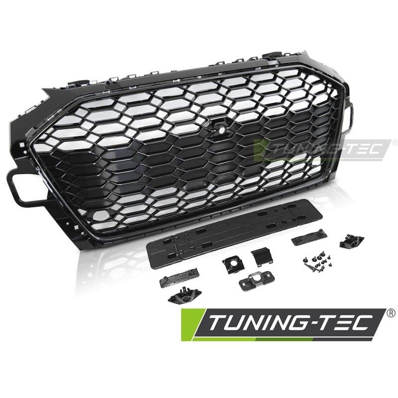 GRILLE SPORT GLOSSY BLACK PDC fit AUDI A4 B9 20-24, Nouveaux produits tuning-tec