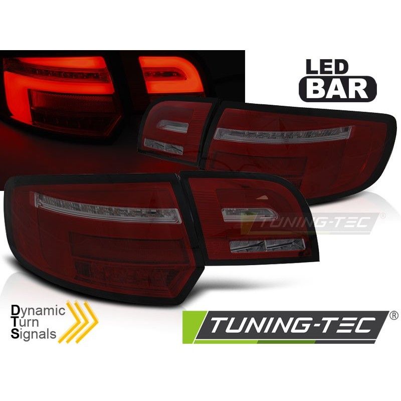 LED BAR TAIL LIGHTS RED SMOKE SEQ fits AUDI A3 8P 5D 03-08, Nouveaux produits tuning-tec LED BAR TAIL LIGHTS RED SMOKE SEQ fits AUDI A3 8P 5D 03-08, Nouveaux produits tuning-tec