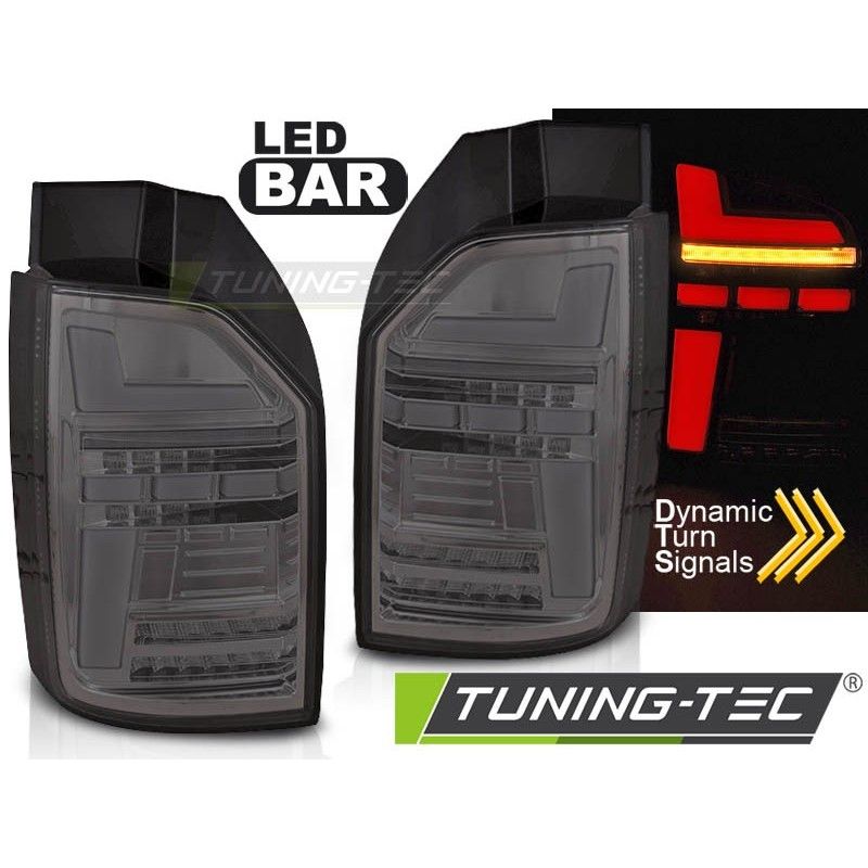 LED BAR TAIL LIGHTS SMOKE SEQ fits VW T6,T6.1 15-24 OEM LED, Nouveaux produits tuning-tec