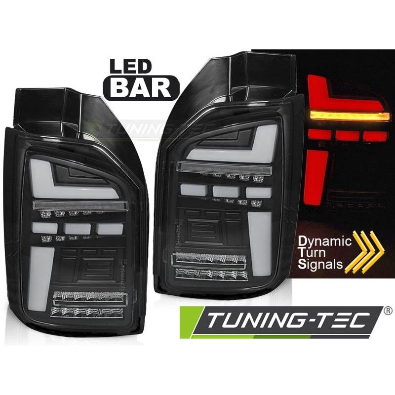 LED BAR TAIL LIGHTS BLACK SEQ fits VW T6,T6.1 15-24 OEM LED, Nouveaux produits tuning-tec LED BAR TAIL LIGHTS BLACK SEQ fits VW T6,T6.1 15-24 OEM LED, Nouveaux produits tuning-tec