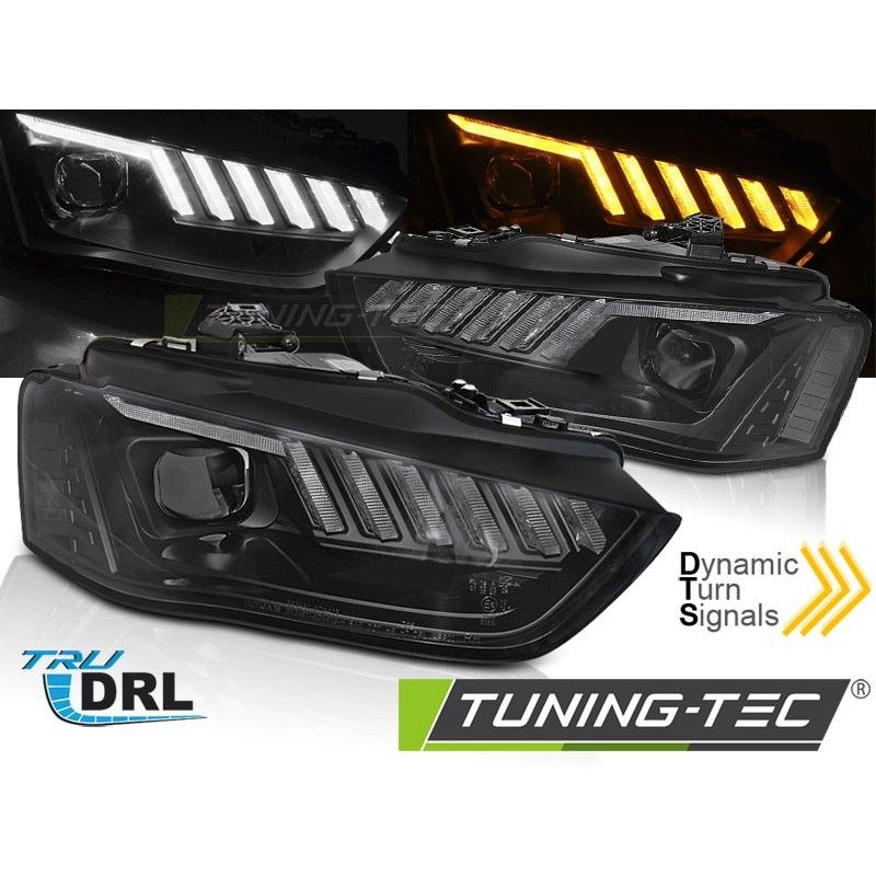 HEADLIGHTS LED BLACK SEQ fits AUDI A4 B8 12-15, Nouveaux produits tuning-tec HEADLIGHTS LED BLACK SEQ fits AUDI A4 B8 12-15, Nouveaux produits tuning-tec