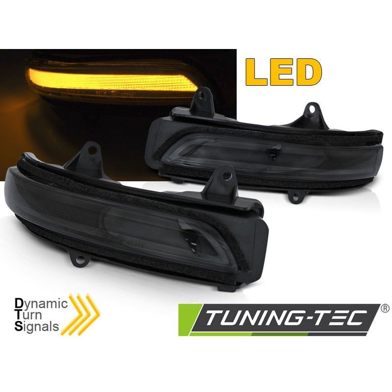SIDE DIRECTION IN THE MIRROR SMOKE LED SEQ fits TOYOTA LAND CRUISER 150 09-23, Nouveaux produits tuning-tec
