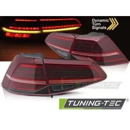 LED TAIL LIGHTS RED LED SEQ fits VW GOLF 7 13-19, Nouveaux produits tuning-tec