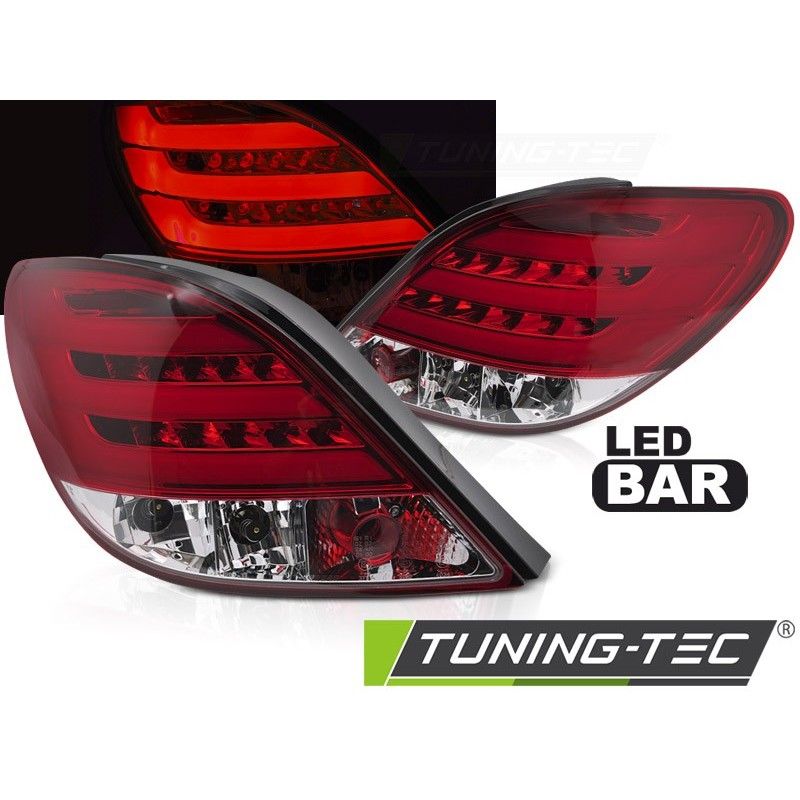PEUGEOT 207 3D/5D 05.06-06.09 RED WHITE LED BAR, Nouveaux produits tuning-tec PEUGEOT 207 3D/5D 05.06-06.09 RED WHITE LED BAR, Nouveaux produits tuning-tec