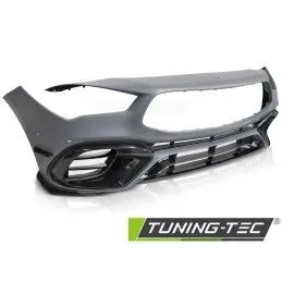 FRONT BUMPER SPORT BLACK STYLE PDC fits MERCEDES CLA W118 19-23, Nouveaux produits tuning-tec