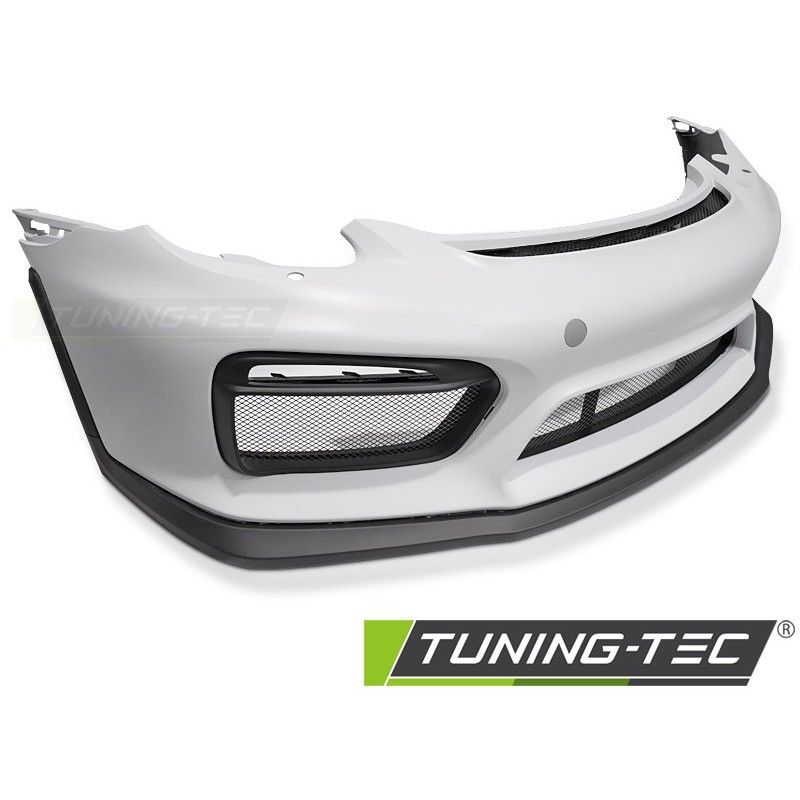 FRONT BUMPER SPORT STYLE fits PORSCHE CAYMAN 981c / BOXSTER 981 12-16 with WASHER HOLE, Nouveaux produits tuning-tec