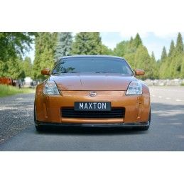 Maxton LAME DU PARE-CHOCS AVANT / SPLITTER NISSAN 350Z Gloss Black, NI-350-FD1G Tuning.fr