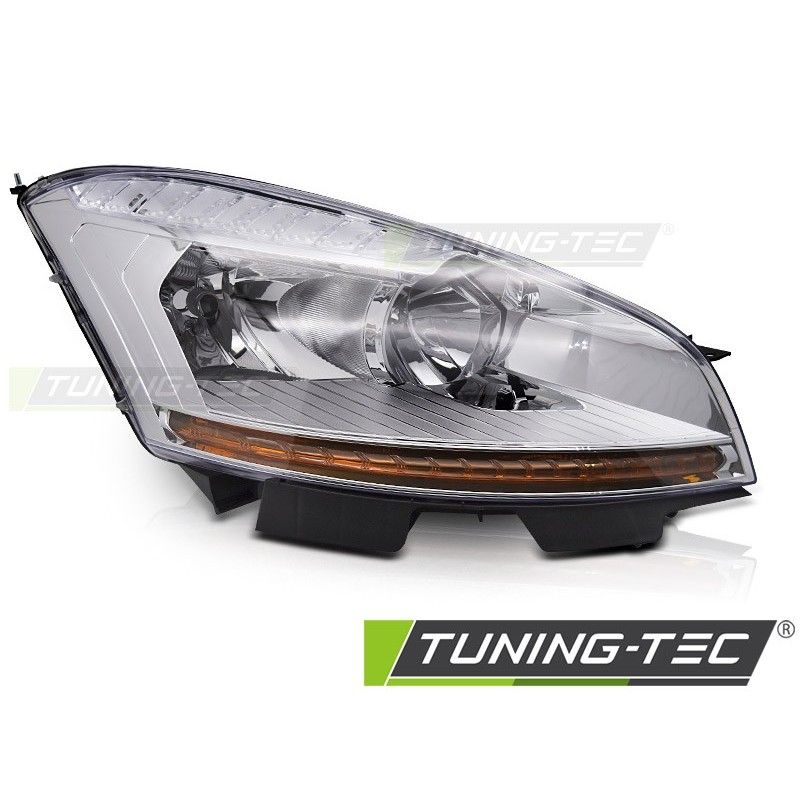 HEADLIGHT CHROME RIGHT SIDE TYC fits CITROEN C4 PICASSO 06-10, Nouveaux produits tuning-tec HEADLIGHT CHROME RIGHT SIDE TYC fits CITROEN C4 PICASSO 06-10, Nouveaux produits tuning-tec