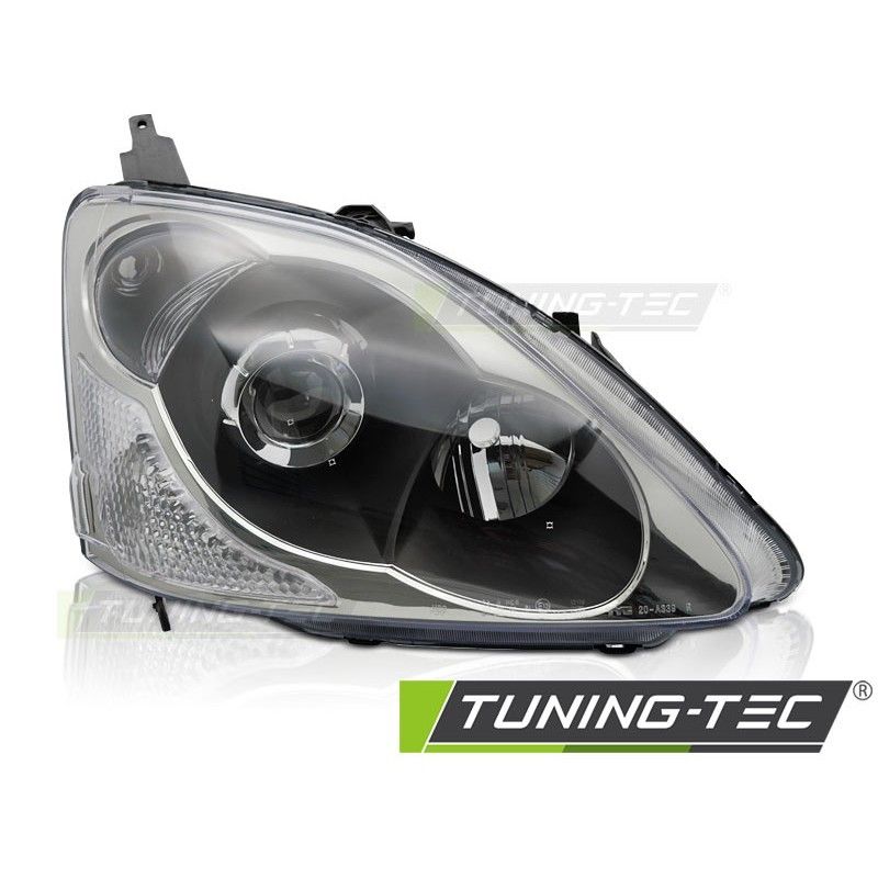 HEADLIGHT BLACK RIGHT SIDE TYC fits HONDA CIVIC 03-06 HATCHBACK, Nouveaux produits tuning-tec HEADLIGHT BLACK RIGHT SIDE TYC fits HONDA CIVIC 03-06 HATCHBACK, Nouveaux produits tuning-tec