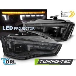 LED HEADLIGHTS LED BLACK SEQ fits AUDI A5 11-16, Nouveaux produits tuning-tec
