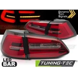 LED TAIL LIGHTS RED WHITE SEQ fits VW GOLF 7 13-17 SW, Nouveaux produits tuning-tec