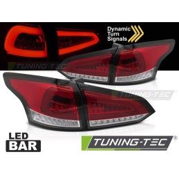 LED TAIL LIGHTS RED WHITE SEQ fits FORD FOCUS MK 3 SW 11-18 , Nouveaux produits tuning-tec