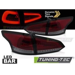 LED TAIL LIGHTS RED SMOKE SEQ fits FORD FOCUS MK 3 SW 11-18 , Nouveaux produits tuning-tec