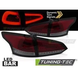LED TAIL LIGHTS RED SMOKE SEQ fits FORD FOCUS MK 3 SW 11-18 , Nouveaux produits tuning-tec