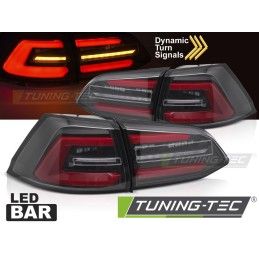 LED TAIL LIGHTS BLACK W/REDSEQ fits VW GOLF 7 17-19 SW, Nouveaux produits tuning-tec