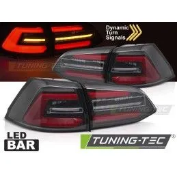 LED TAIL LIGHTS BLACK W/REDSEQ fits VW GOLF 7 17-19 SW, Nouveaux produits tuning-tec