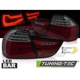 LED BAR TAIL LIGHTS RED SMOKE SEQ fits BMW E90 09-11, Nouveaux produits tuning-tec