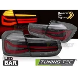 LED BAR SEQ TAIL LIGHTS SMOKE fits BMW F30 11-18, Nouveaux produits tuning-tec