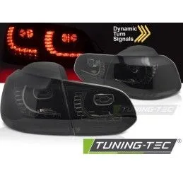 LED TAIL LIGHTS SMOKE SEQ fits VW GOLF 6 08-13, Nouveaux produits tuning-tec