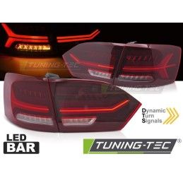 LED BAR TAIL LIGHTS RED WHITE fits VW JETTA VI 11-14, Nouveaux produits tuning-tec