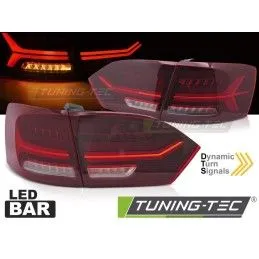 LED BAR TAIL LIGHTS RED WHITE fits VW JETTA VI 11-14, Nouveaux produits tuning-tec
