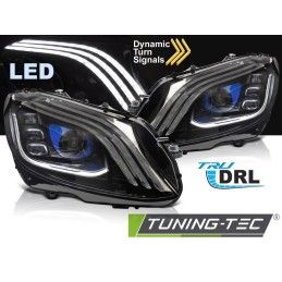 FULL LED HEADLIGHTS BLACK fits MERCEDES W205 14-21, Nouveaux produits tuning-tec