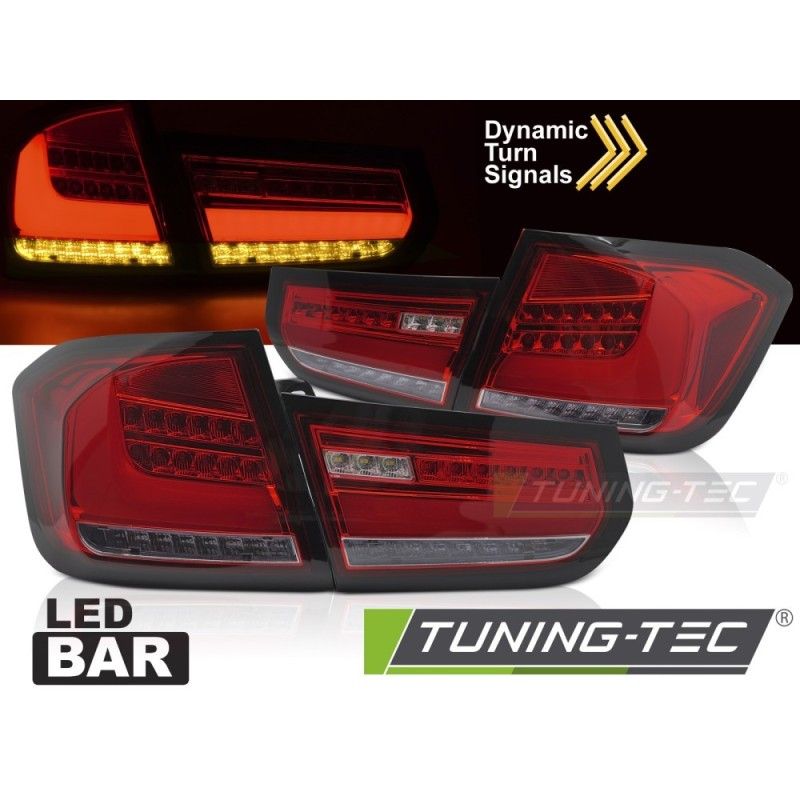 LED BAR TAIL LIGHTS RED SEQ fits BMW F30 11-15, Nouveaux produits tuning-tec