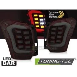 LED BAR TAIL LIGHTS RED SMOKE fits SUBARU FORESTER IV 13-18, Nouveaux produits tuning-tec