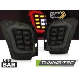 LED BAR TAIL LIGHTS DEEP SMOKE fits SUBARU FORESTER IV 13-18, Nouveaux produits tuning-tec