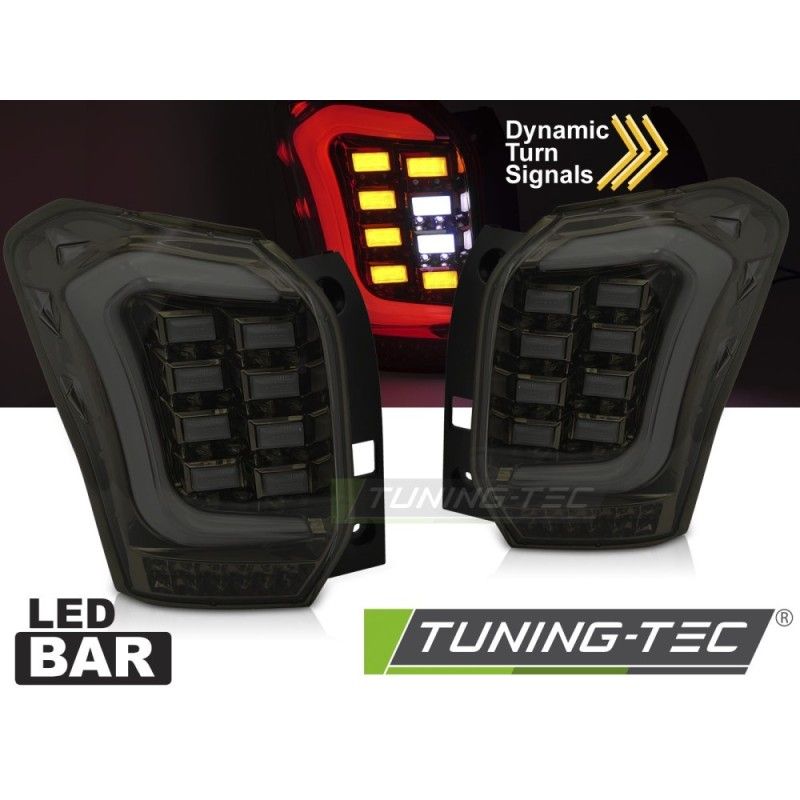 LED BAR TAIL LIGHTS DEEP SMOKE fits SUBARU FORESTER IV 13-18, Nouveaux produits tuning-tec