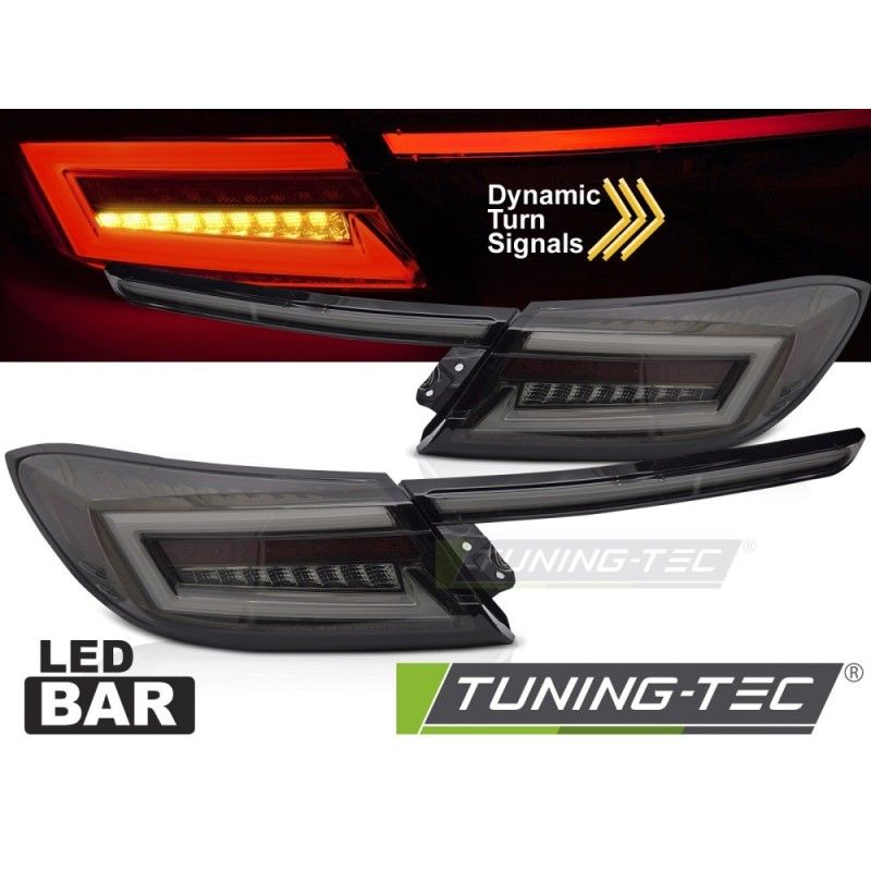 LED BAR TAIL LIGHTS GOLD SMOKE SEQ fits TOYOTA GR86 21-, Nouveaux produits tuning-tec