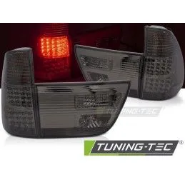 LED TAIL LIGHTS SMOKE fits BMW X5 E53 09.99-10.03, Nouveaux produits tuning-tec