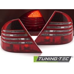 LED TAIL LIGHTS RED LIGHT SMOKE fits MERCEDES W220 S-KLASA 09.98-05.05, Nouveaux produits tuning-tec
