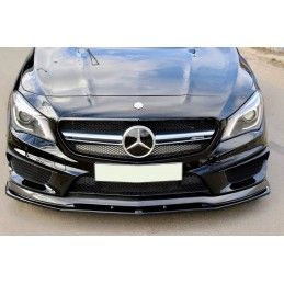 LAME AVANT MAXTON v.2 MERCEDES CLA 45 AMG C117 (AVANT FACELIFT) Noir Brillant