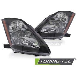 HEADLIGHTS BLACK fits NISSAN 350Z 03-05, Nouveaux produits tuning-tec