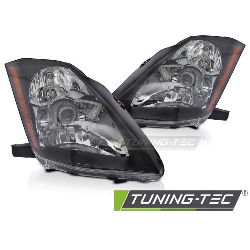 HEADLIGHTS BLACK fits NISSAN 350Z 03-05, Nouveaux produits tuning-tec