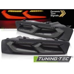 LED TAILIGHTS SMOKE BLACK fits CHEVROLET CAMARO 16-18, Nouveaux produits tuning-tec
