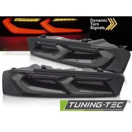 LED TAILIGHTS SMOKE BLACK fits CHEVROLET CAMARO 16-18, Nouveaux produits tuning-tec