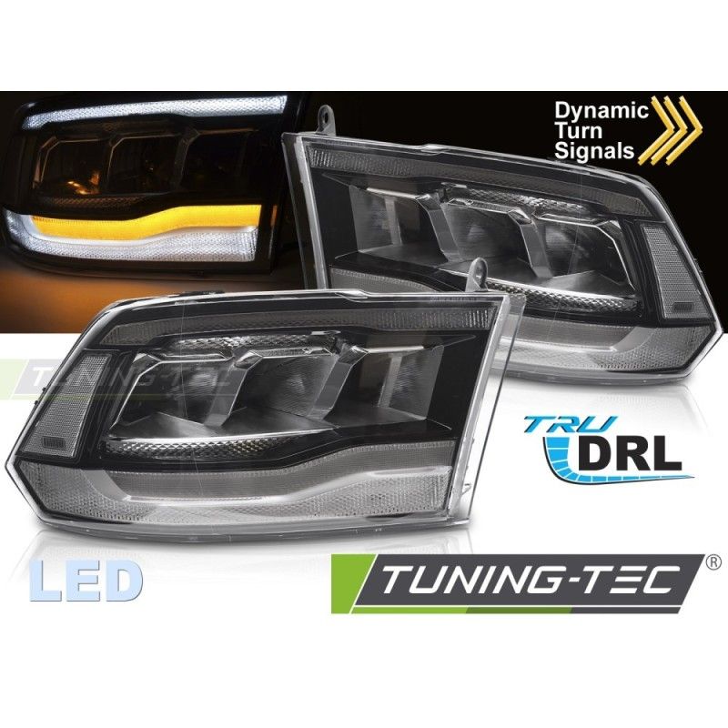 LED HEADLIGHTS DRL fits DODGE RAM 09-18, Nouveaux produits tuning-tec