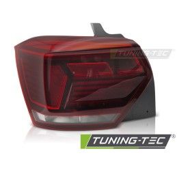 LED TAIL LIGHT RED WHITE LEFT SIDE TYC fits POLO 2G HB 17-21, Nouveaux produits tuning-tec