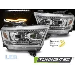 FULL LED HEADLIGHTS CHROME fits DODGE RAM 19-22, Nouveaux produits tuning-tec