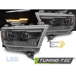 FULL LED HEADLIGHTS BLACK fits DODGE RAM 19-22, Nouveaux produits tuning-tec