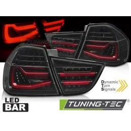 LED BAR TAIL LIGHTS BLACK SEQ fits BMW E90 09-11, Nouveaux produits tuning-tec