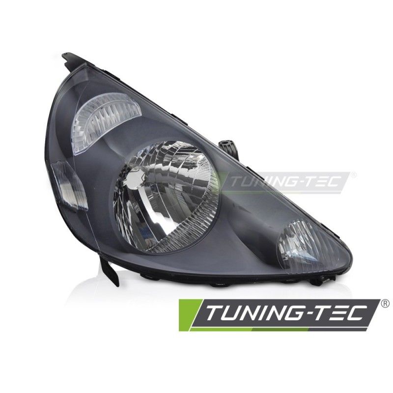 HEADLIGHT RIGHT SIDE BLACK TYC fits HONDA JAZZ FIT 02-04, Nouveaux produits tuning-tec