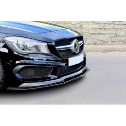 LAME AVANT MAXTON v.2 MERCEDES CLA 45 AMG C117 (AVANT FACELIFT) Noir Brillant